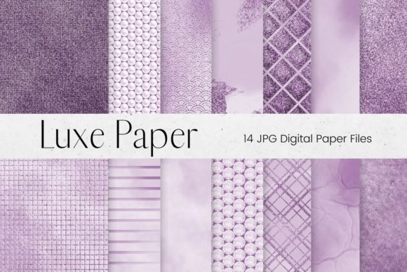 Download Purple Luxury Pattern Digital Paper - Luxury pattern Collection